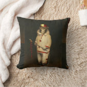 Coussin Vintage Jeu de singe magique (Couverture)