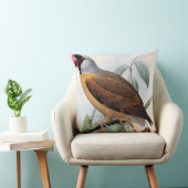Coussin Vintage John Keulemans Mascarene Parrot (Chaise)