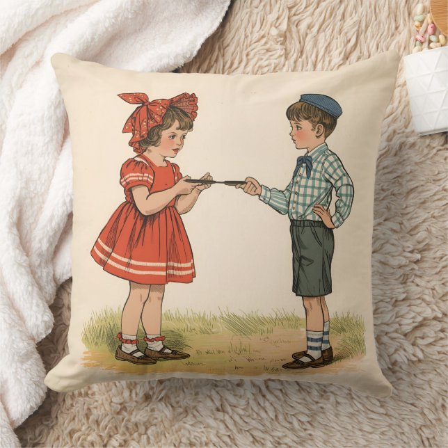 Coussin Vintage Kids  (Couverture)
