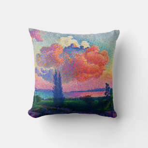 Coussin Vintage Le nuage rose (1896)