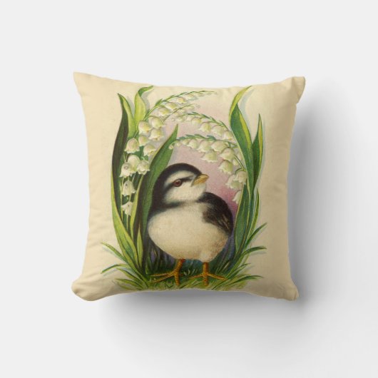 Coussin Vintage Little Bird (Recto)