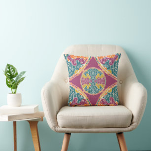 Coussin Vintage Mandala Motif - Bohemian Chic 3