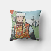 Coussin Vintage Néerlandaise (Verso)