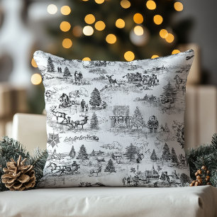 Coussin Vintage Noël Père Noël