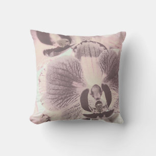Coussin Vintage, Orchidée