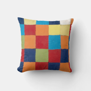 Coussin Vintage Paul Klee Qu 1 Color Chart Art Carré
