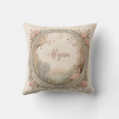 Coussin Vintage Rapunzel Fairytale (Verso)