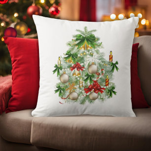 Coussin Vintage Retro Vieux Noël