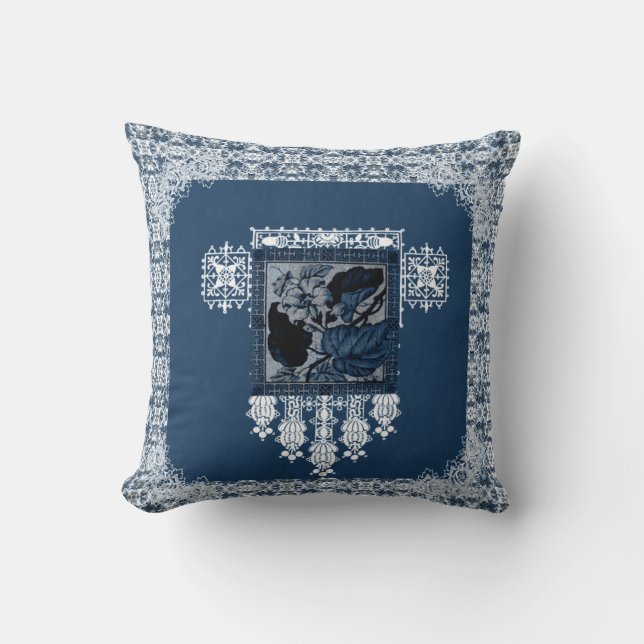 coussin vintage romantique (Recto)