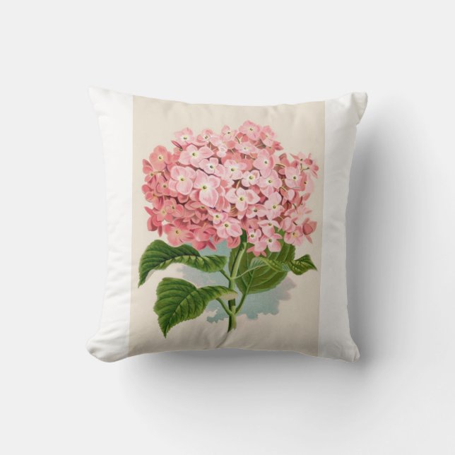 Coussin vintage rose (Recto)