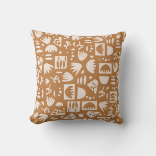 Coussin vintage scandinave simple, moderne et contemporain