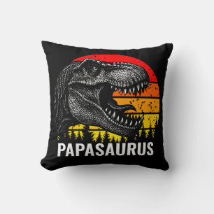 Coussin Vintage Trex Papasaurus