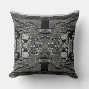 Coussin Vintage Turquie Istanbul Karakoy Galata pont 1970
