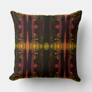 Coussin Vintage USA New York voleur Atlas statue Coque