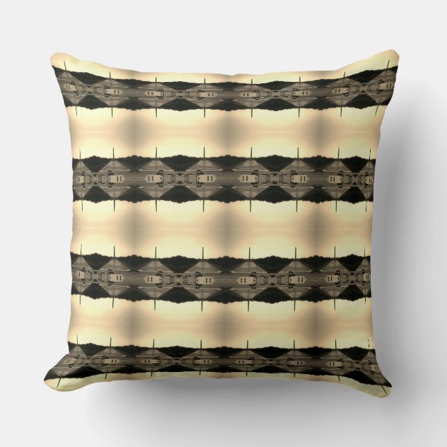 Coussin Vintage USA Washington Monument (Recto)