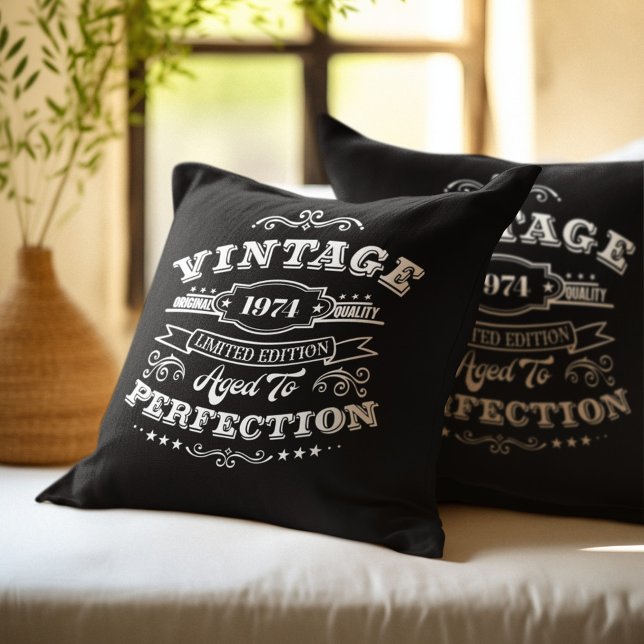 Coussin Vintage vieilli à la perfection (Créateur téléchargé)