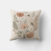 Coussin Vintage Wildflower Pillow (Verso)