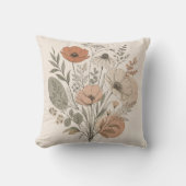 Coussin Vintage Wildflower Pillow (Recto)