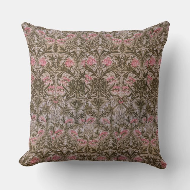 Coussin Vintage William Morris Columbine (Recto)