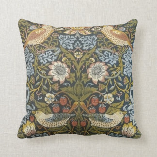Coussin Vintage William Morris Pre Raphaelite Art