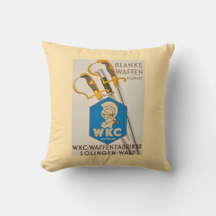 Coussin Vintage WKC Solingen