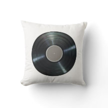 Vinyl Record Pillow