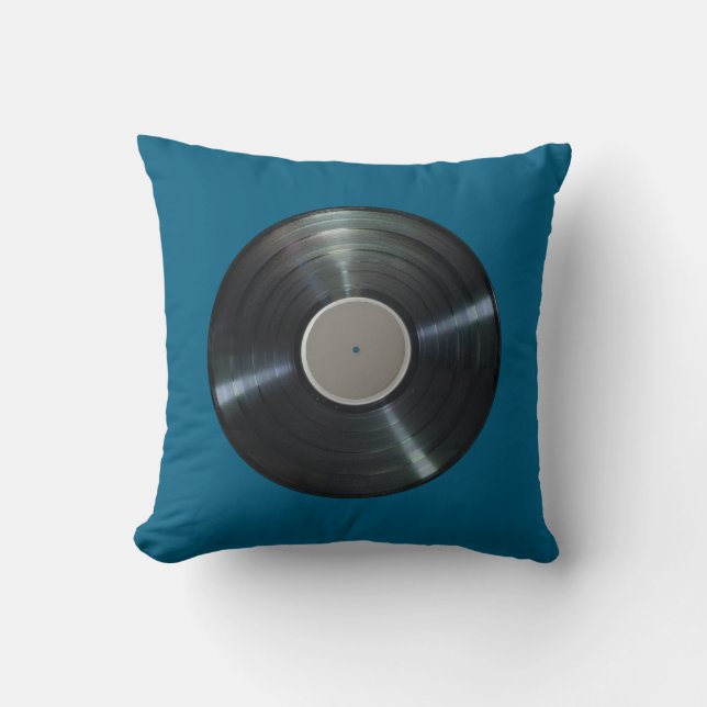 Coussin Vinyl Record Pillow (Recto)