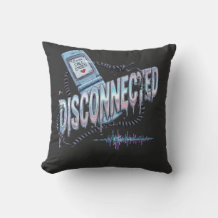 Coussin Vinyle mélancolique de téléphone à bascule Y2K déc