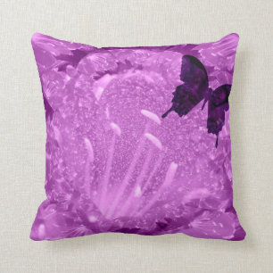 Coussin Violet partout