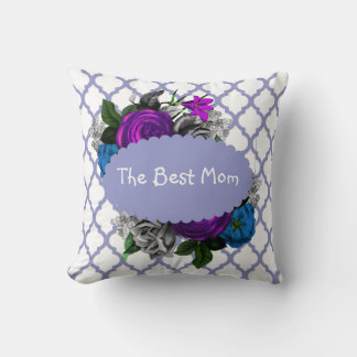 Coussin Violet pour la Fête des Mères