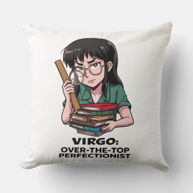 Coussin Virgo Perfectionniste Anime  (Recto)