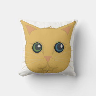 Coussin visage de chat