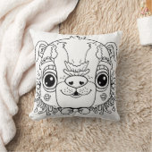 Coussin Visage de chiot adorable (Couverture)