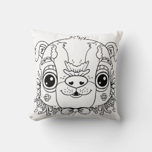 Coussin Visage de chiot adorable