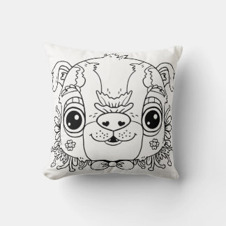 Coussin Visage de chiot adorable