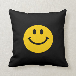 Coussin Visage jaune