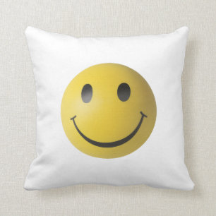 Coussin Visage jaune
