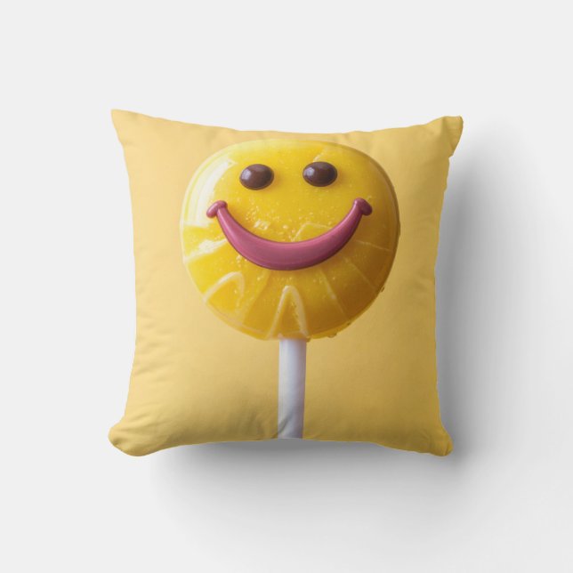 Coussin visage souriant (Recto)