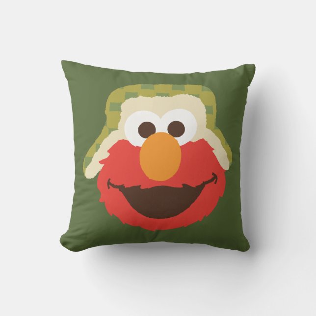 Coussin Visage sylvestre d'Elmo (Recto)