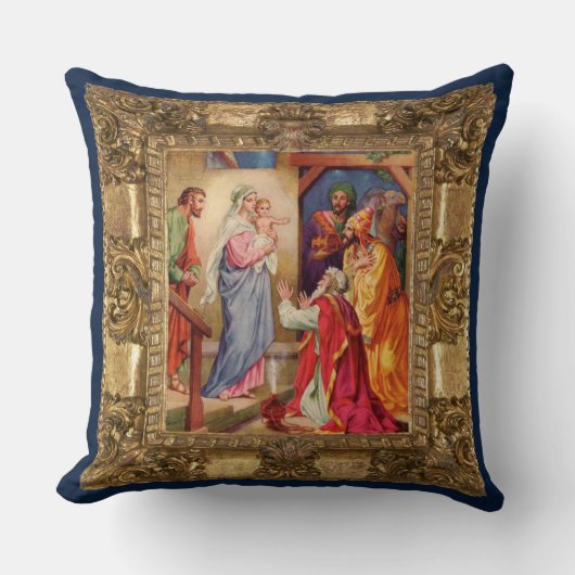 Coussin Visite des sages (Recto)