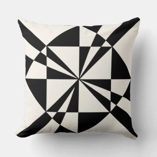 Coussin Visual Pull | Modern Throw Pillow