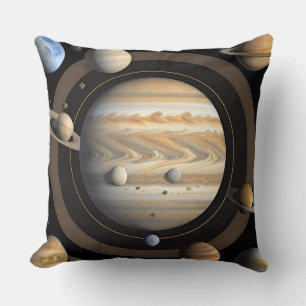 Coussin Visualisation céleste du système solaire