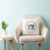 Coussin Vivez comme un chien, aimez comme un ange (Chaise)