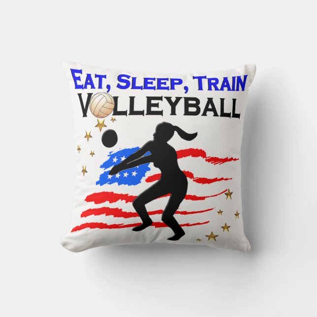 COUSSIN VIVRE MA CONCEPTION DE RÊVE DE VOLLEYBALL (Recto)
