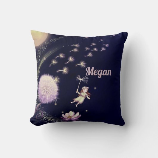 Coussin Voeux de Dandelion (Recto)