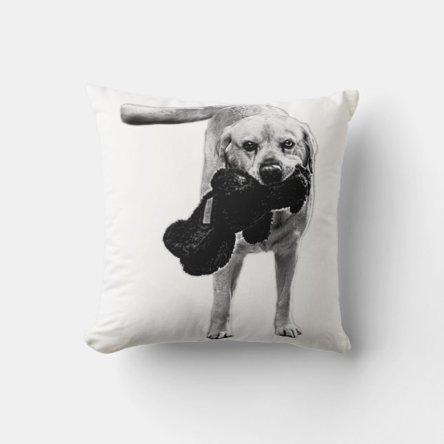 Coussin Voeux de porte - Plush in Tow (Recto)