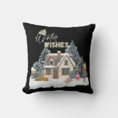 Coussin Voeux d'hiver (Recto)