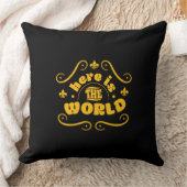 Coussin Voici le monde (Couverture)
