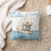 Coussin Voilier Teddy Bear (Couverture)