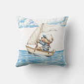 Coussin Voilier Teddy Bear (Verso)